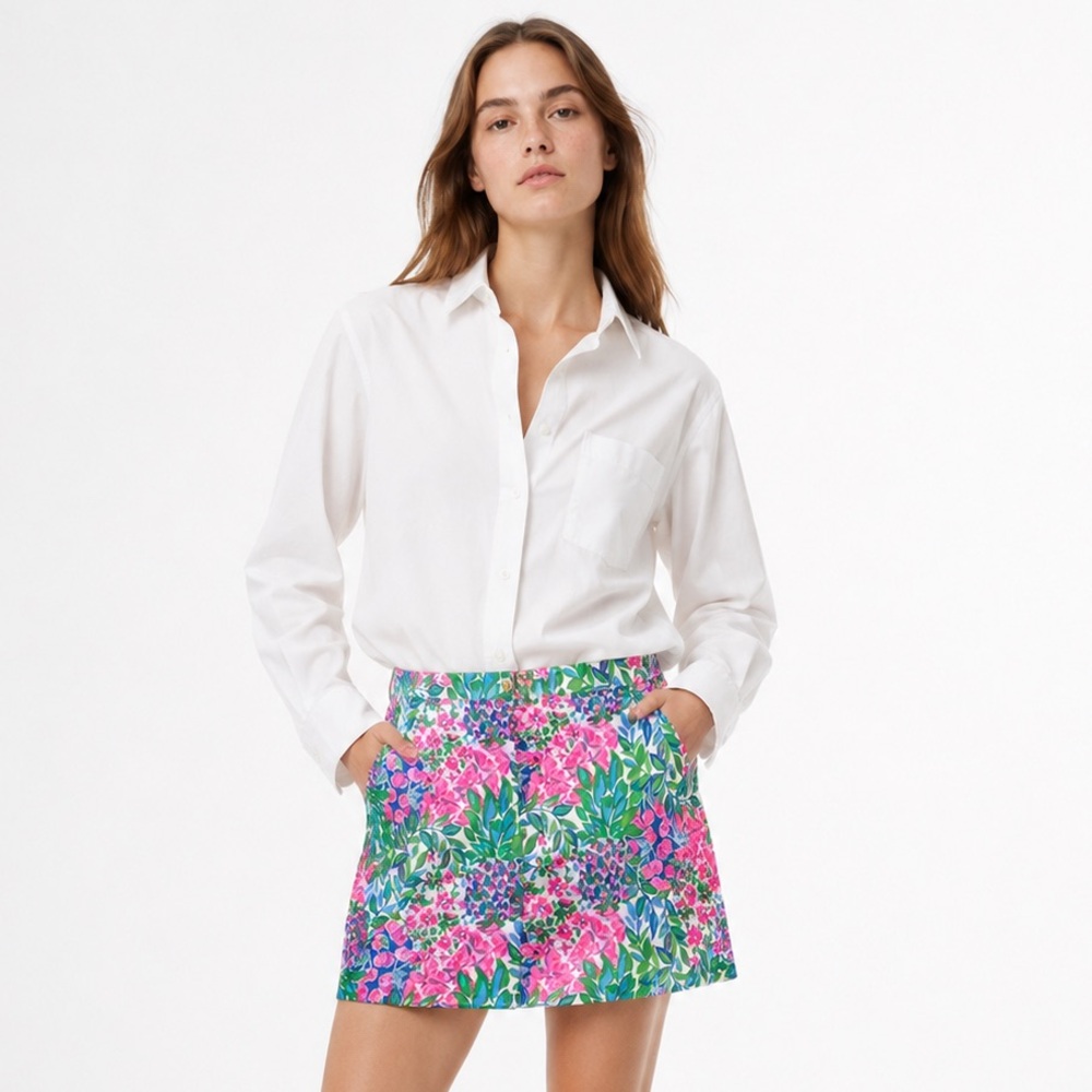 Like New Lilly Pulitzer Colette Skort Skirt with Shorts
